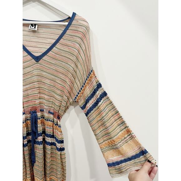 M Missoni Multicolor Shimmer Knitted Dress - Picture 5 of 12